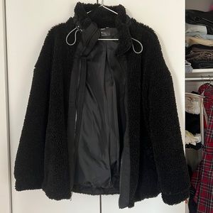 Gap fit teddy fleece jacket